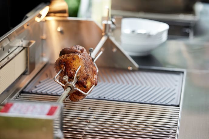 Black Collection - Freistehender Gasgrill mit 6 Brennern und Infrarotbrenner - Bild 10