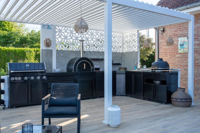 Black Collection - Freistehender Gasgrill mit 6 Brennern und Infrarotbrenner - Bild 13