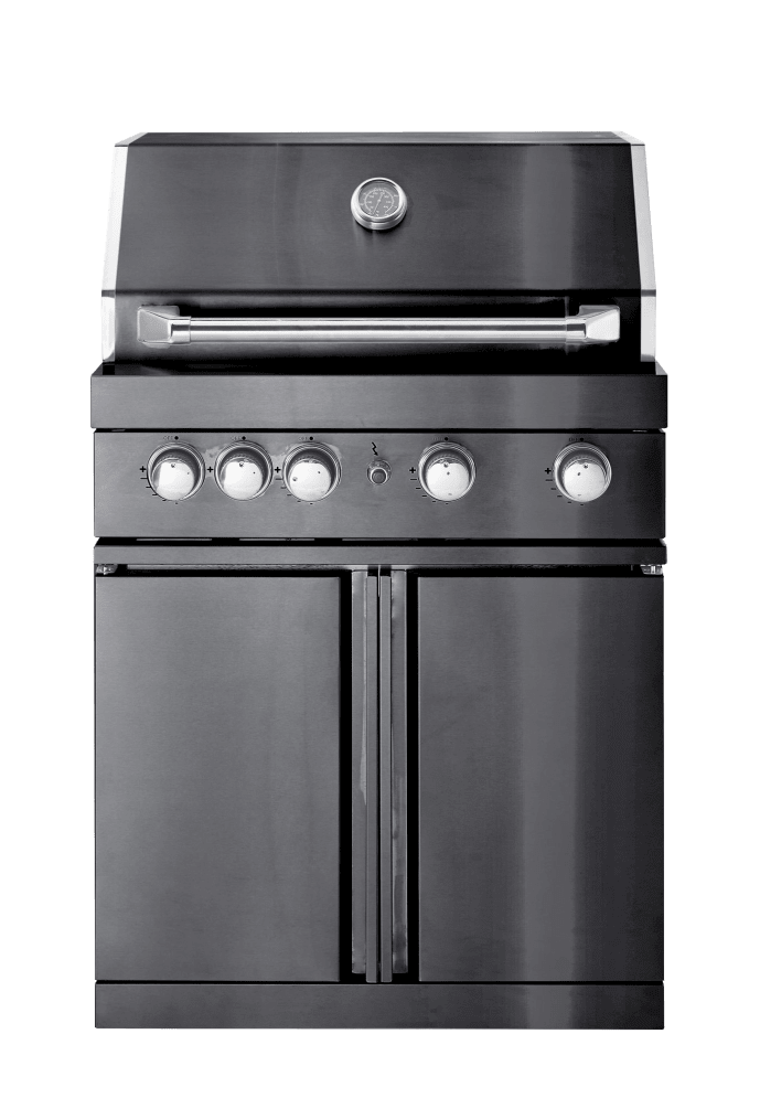 Black Collection - Freistehender Gasgrill mit 4 effizienten Brennern und Infrarotbrenner - Bild 1