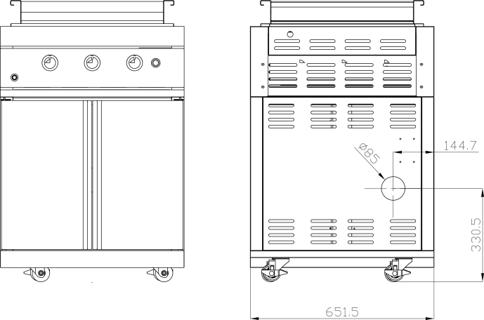 Black Collection - Teppanyaki Modul - Bild 15