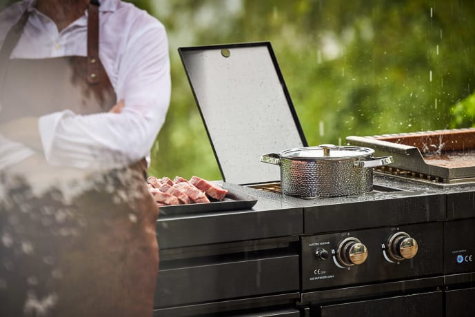 Black Collection - Modul mit Doppel-Seitenbrenner - Bild 2