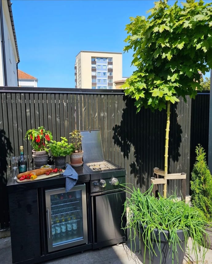 Black Collection - Modul mit Doppel-Seitenbrenner - Bild 10