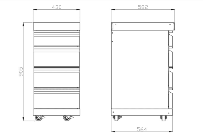 Black Collection - Schubladenmodul - Bild 5