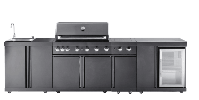Black Collection – Freistehende Outdoorküche - Florida - Bild 1