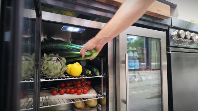 Black Collection - Modul Kühlschrank mit Doppeltüren - Bild 5