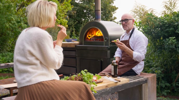 Black Collection - Modul Holzbefeuerter Pizzaofen - Naples - Bild 6