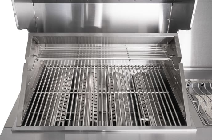 Pure - Freistehender Gasgrill mit 4 Brennern und Infrarot-Seitenbrenner - Schwarz - Bild 8