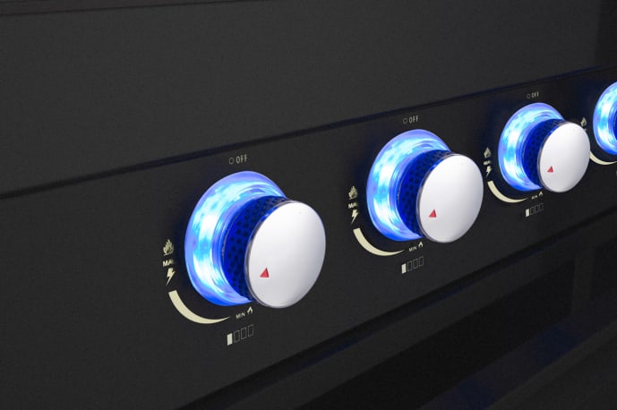 Pure - Freistehende Outdoorküche - Plus (Schwarz) - Bild 14