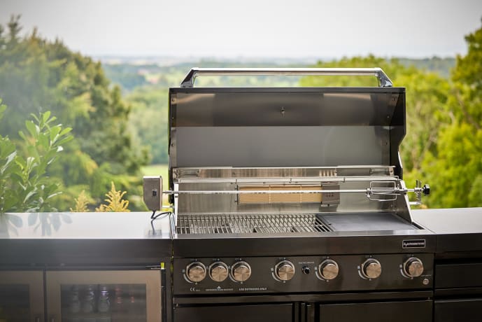 Black Collection - Freistehender Gasgrill mit 6 Brennern und Infrarotbrenner - Inkl. Zubehörpaket - Bild 10