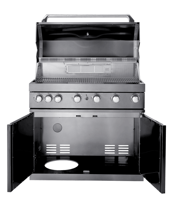 Black Collection - Freistehender Gasgrill mit 6 Brennern und Infrarotbrenner - Inkl. Zubehörpaket - Bild 18