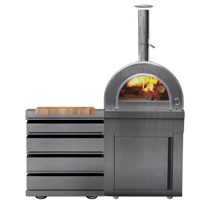 Black Collection - Freistehende Outdoorküche - Phoenix (Schwarz) - Bild 2