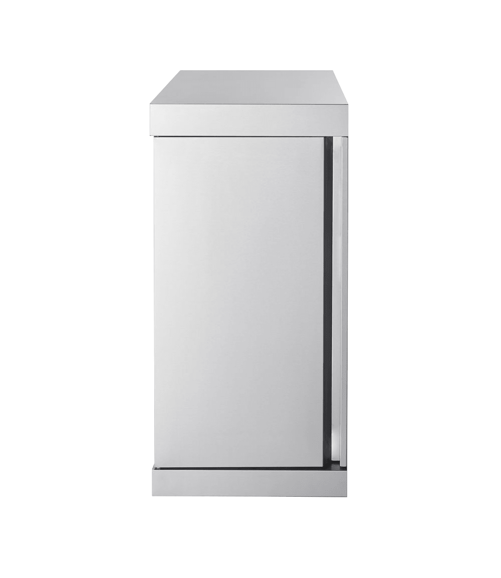 Modul mit Schrank (43 x 58) - Stainless