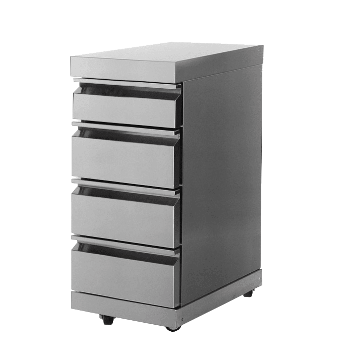 Schubladenmodul (43 x 58) - Stainless
