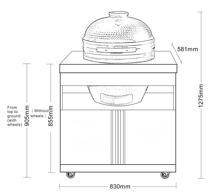 Black Collection - Kamado Modul - Bild 12