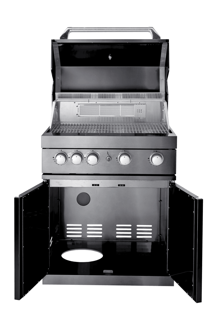 Black Collection - Freistehender Gasgrill mit 4 effizienten Brennern und Infrarotbrenner - Bild 4