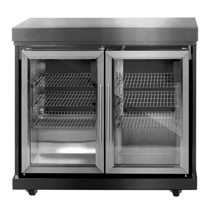 Black Collection - Modul Kühlschrank mit Doppeltüren - Bild 1