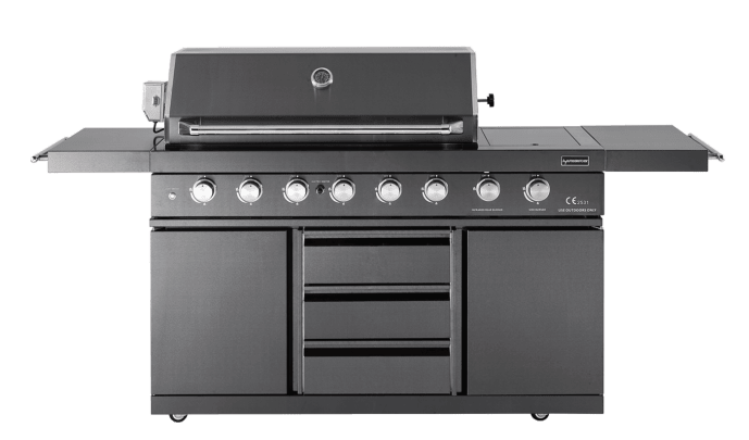 Black Collection - Freistehender Gasgrill mit 6 Brennern und PowerSear Zone (Infrarot) - Bild 1