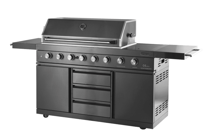 Black Collection - Freistehender Gasgrill mit 6 Brennern und PowerSear Zone (Infrarot) - Bild 3