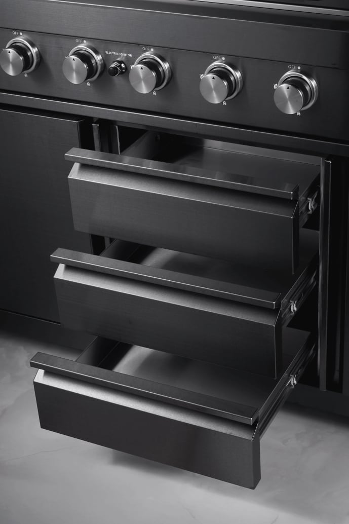 Black Collection - Freistehender Gasgrill mit 6 Brennern und PowerSear Zone (Infrarot) - Bild 8