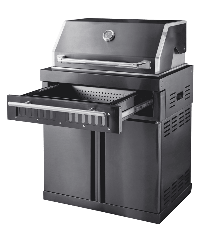 Black Collection - Freistehender Holzkohlegrill - Bild 5