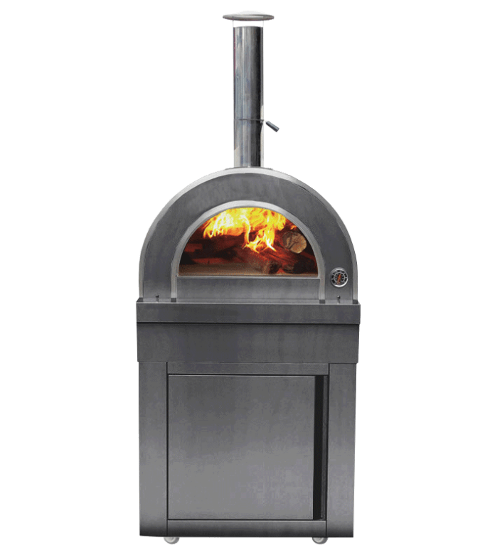 Black Collection - Modul Holzbefeuerter Pizzaofen - Naples - Bild 1