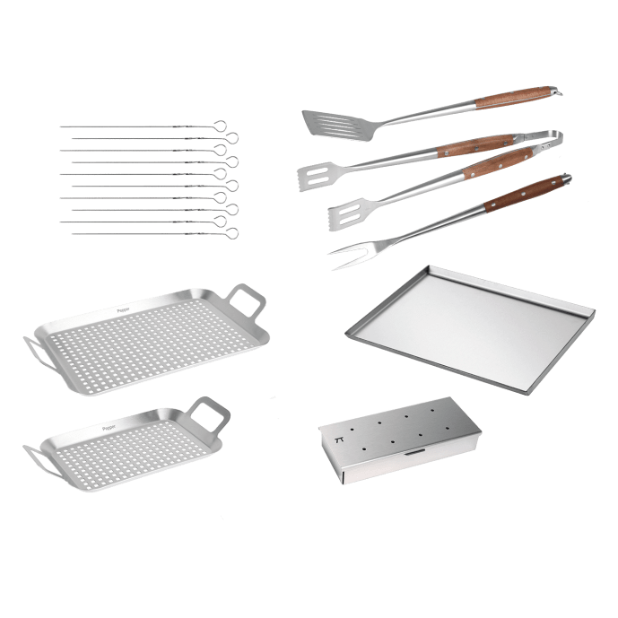 Black Collection - Freistehender Gasgrill mit 6 Brennern und Infrarotbrenner - Inkl. Zubehörpaket - Bild 3