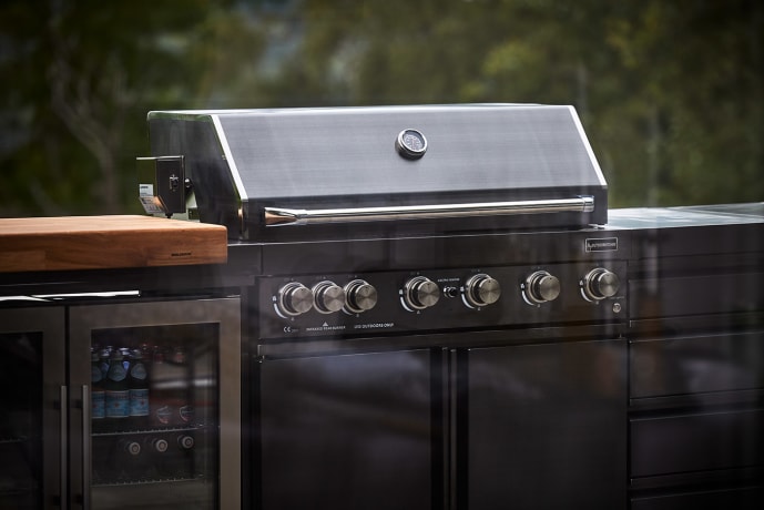 Black Collection - Freistehender Gasgrill mit 6 Brennern und Infrarotbrenner - Inkl. Zubehörpaket - Bild 9